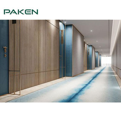 kualitas  Custom Made Bedroom Fixed Furniture For 4-5 Stars Hotel ISO18001 pabrik