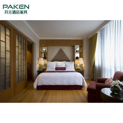 kualitas  Luxury Ash Wood Shangri La Hotel Villa Furniture pabrik