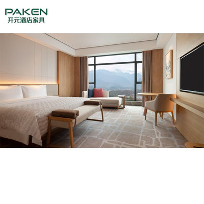 Perabot Kamar Hotel Modern yang Disesuaikan, Set Kamar Tidur Untuk Hotel Mewah Bintang 5