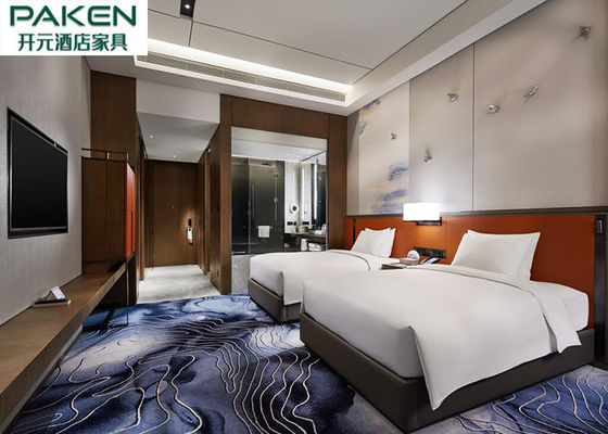 Hilton Hotel Group Design Tata Letak Lebih Sederhana Veneer Kayu Ek Alami / Rekayasa Suasana Hidup Nyaman