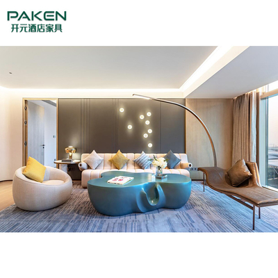 Perabotan kamar tidur hotel modern mewah bintang lima kustom modern untuk proyek hotel teratas