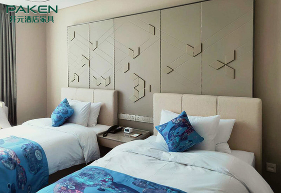 Panel Dinding Kayu Custom Made Untuk Perabotan Tetap Hotel