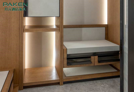 Modern Design Hotel Public Fixed Panels Furniture Ukuran Dan Gaya Disesuaikan