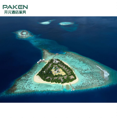 Raffles Maldives Meradhoo kamar tidur Custom Made Furniture Untuk Water Villa / Beach Villa